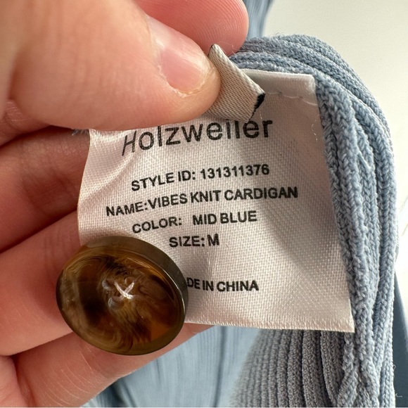 Holzweiler Vibes Knit Cardigan Size Medium - Picture 8 of 10